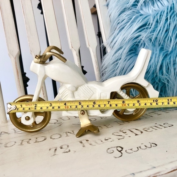 Motorcycle, Metal, Decor, Model, Motorbike, Figurine, Nice Condition - Picture 9 of 15